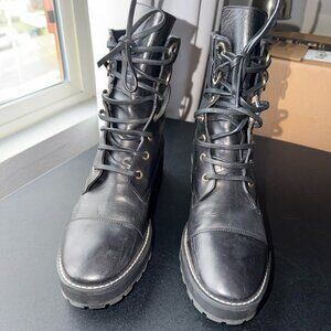 Stuart Weitzman Combat Boots